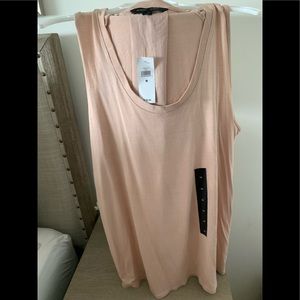 NWT Banana Republic Mauve Tank Beautiful Back sz M